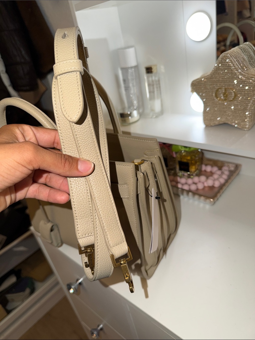 Saint Laurent Sac de Jour leather satchel Top handles with crossbody strap - Picture 13 of 13